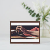 St. Jerome, von Michelangelo Meris detailliert ges Postkarte (Stehend Vorderseite)