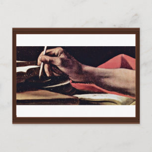St. Jerome, von Michelangelo Meris detailliert ges Postkarte