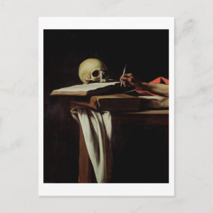 St. Jerome Writing, c.1604 (detail of 64911) Postkarte