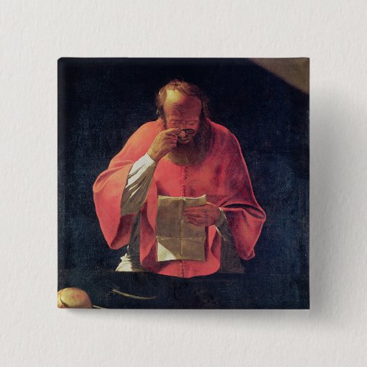 St- Jeromelesung Button (Vorderseite)