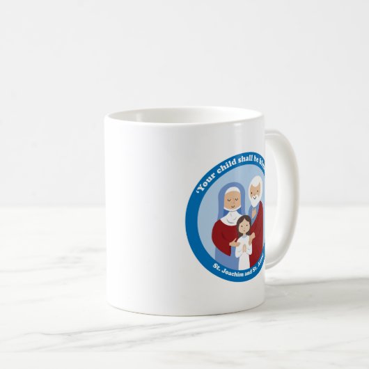 St. Joachim und St Anne Kaffeetasse (VorderseiteRechts)