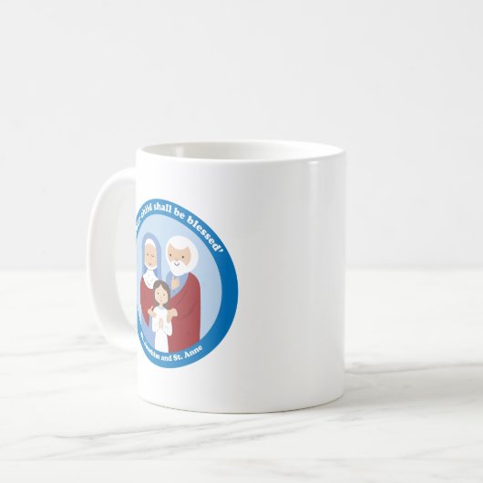 St. Joachim und St Anne Kaffeetasse (Vorderseite Links)