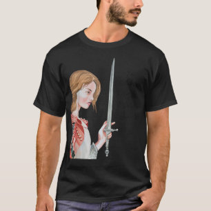 St Joan Arc am nicht sicher, ich war Geboren, dies T-Shirt