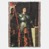 St. Joan Arc Katholische Heilige Blanket Decke (Vorderseite Vertikal)