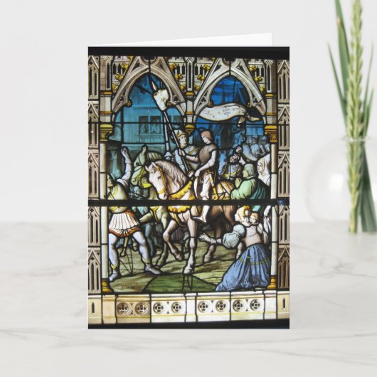 St. Joan in Orleans Karte (Vorderseite)