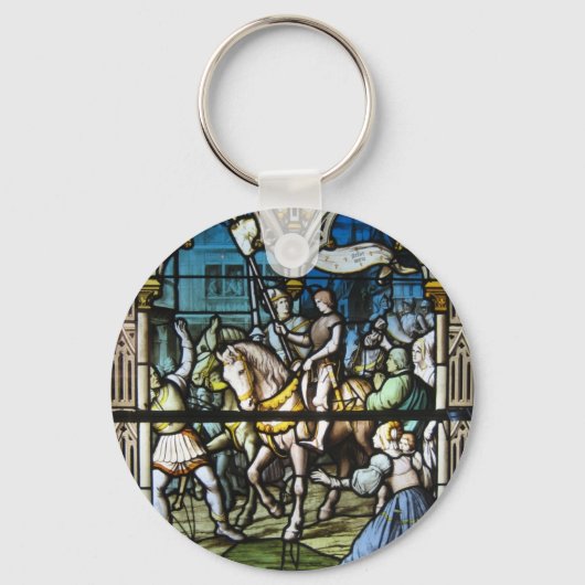 St. Joan in Orleans Schlüsselanhänger (Vorderseite)