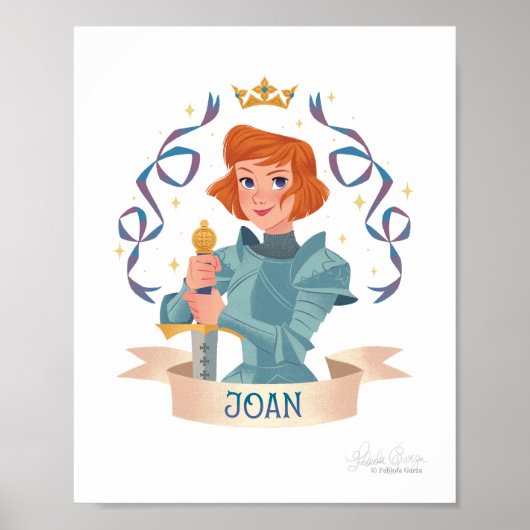 St. Joan of Arc Art Print Poster (Vorne)