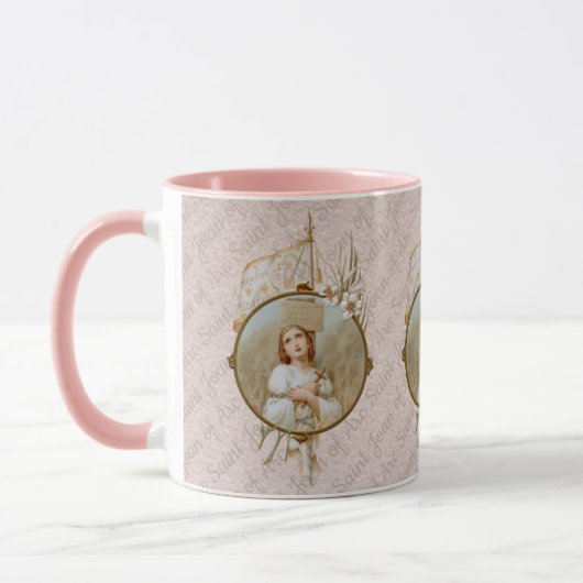 St. Joan of Arc brennend (BF 01) Kaffeetasse 3 (Links)