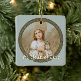 St. Joan of Arc Burning at the Stake (BF 01) Keramikornament