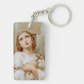 St. Joan of Arc Burning at the Stake (BF 01) Schlüsselanhänger (Rückseite)