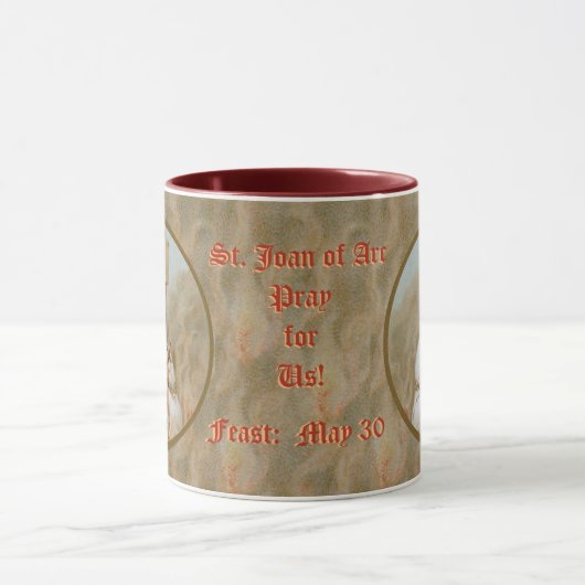 St. Joan of Arc Burning (BF 01) Tasse 2 (Zentrum)