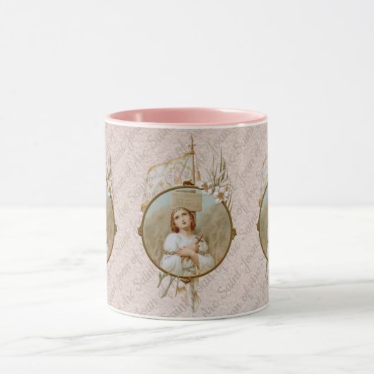 St. Joan of Arc Burning (BF 01) Tasse 3 (Zentrum)