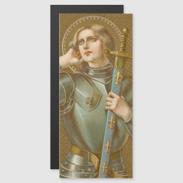St. Joan of Arc (JM 28) 4"x9" Magnetic Magnetkarte
