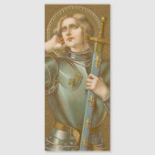 St. Joan of Arc (JM 28) 4"x9" Magnetic Magnetkarte (Vorderseite)