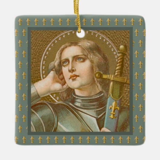 St. Joan of Arc (JM 28) Keramikornament (Vorderseite)