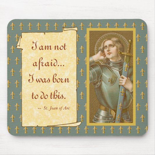 St. Joan of Arc (JM 28) Mousepad (Vorne)