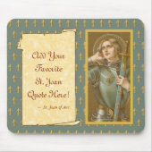 St. Joan of Arc (JM 28) Mousepad (Vorne)