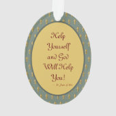 St. Joan of Arc (JM 28) Ornament (Rückseite)