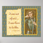 St. Joan of Arc (JM 28) Poster (Vorne)