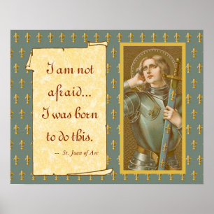 St. Joan of Arc (JM 28) Poster