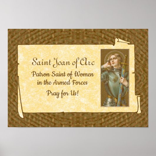 St. Joan of Arc (JM 28) Poster (Vorne)