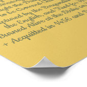 St. Joan of Arc (JM 28) Poster (Ecke)