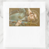 St. Joan of Arc (JM 28) Rechteckiger Aufkleber (Tasche)