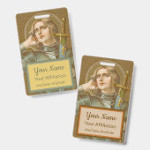 St. Joan of Arc (JM 28) (Stil 1) Ausweis (Vorder- & Rückseite)