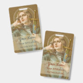 St. Joan of Arc (JM 28) (Stil 2) Ausweis (Vorder- & Rückseite)