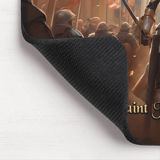 St. Joan of Arc Mousepad, Christlich #29 Mousepad (Ecke)