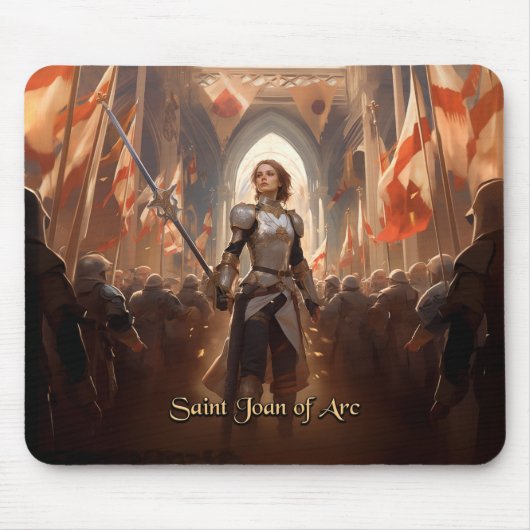 St. Joan of Arc Mousepad, Christlich #29 Mousepad (Vorne)