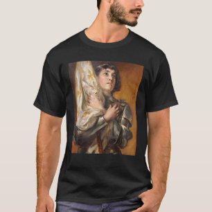St. Joan of Arc Portrait Malerei katholische Gesch T-Shirt