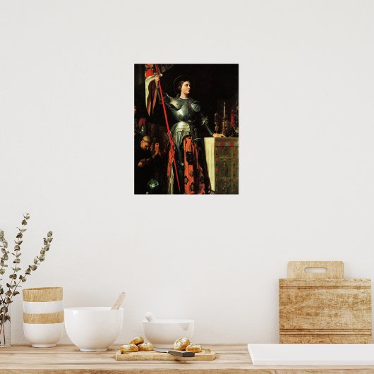 St Joan of Arc Poster (Küche)