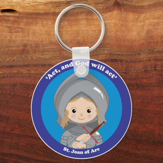 St. Joan of Arc Schlüsselanhänger (Vorderseite)