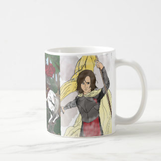 St. Joan of Arc, St. Michael, St. George  Kaffeetasse