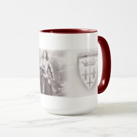 St. Joan of Arc Tasse (VorderseiteRechts)