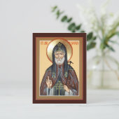 St. Job Pochaev-Gebetskarte Postkarte (Stehend Vorderseite)