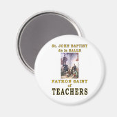 ST. JOHN BAPTIST de la SALLE Magnet (Vorderseite/Rückseite)