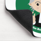 St. John Baptist de La Salle Mousepad (Ecke)