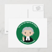 St. John Baptist de La Salle Postkarte (Vorne/Hinten)
