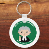 St. John Baptist de La Salle Schlüsselanhänger (Vorderseite)