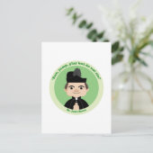 St. John Bosco Postkarte (Stehend Vorderseite)