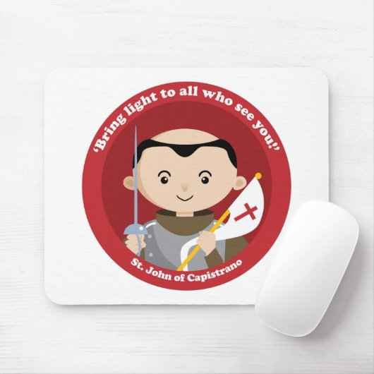 St. John Capistrano Mousepad (Mit Mouse)