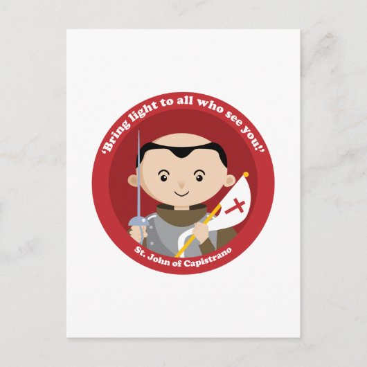 St. John Capistrano Postkarte (Vorderseite)