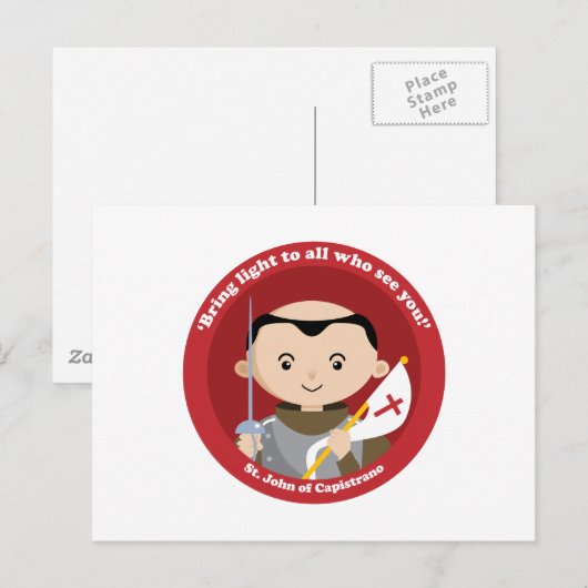 St. John Capistrano Postkarte (Vorne/Hinten)