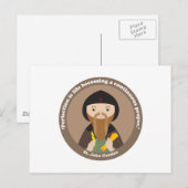 St. John Cassian Postkarte (Vorne/Hinten)