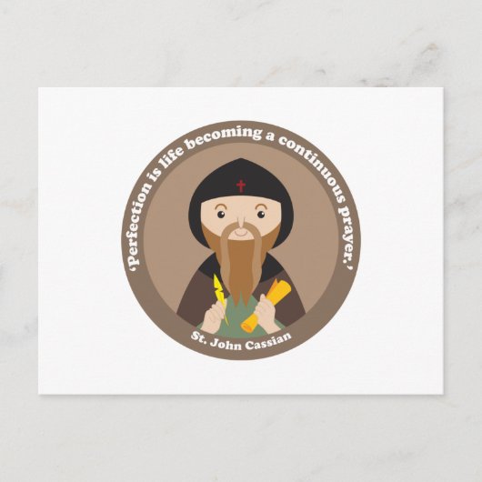 St. John Cassian Postkarte (Vorderseite)