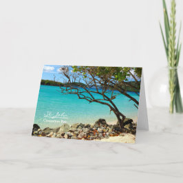 St John Cinnamon Bay Blank Note Card Karte