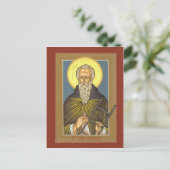 St. John Climacus Prayer Card Postkarte (Stehend Vorderseite)