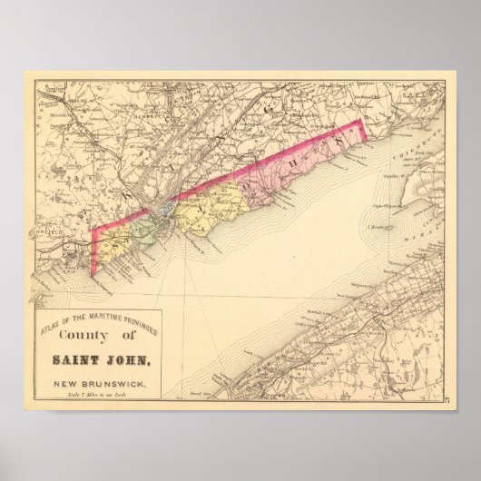 St John Co., NB Poster (Vorne)